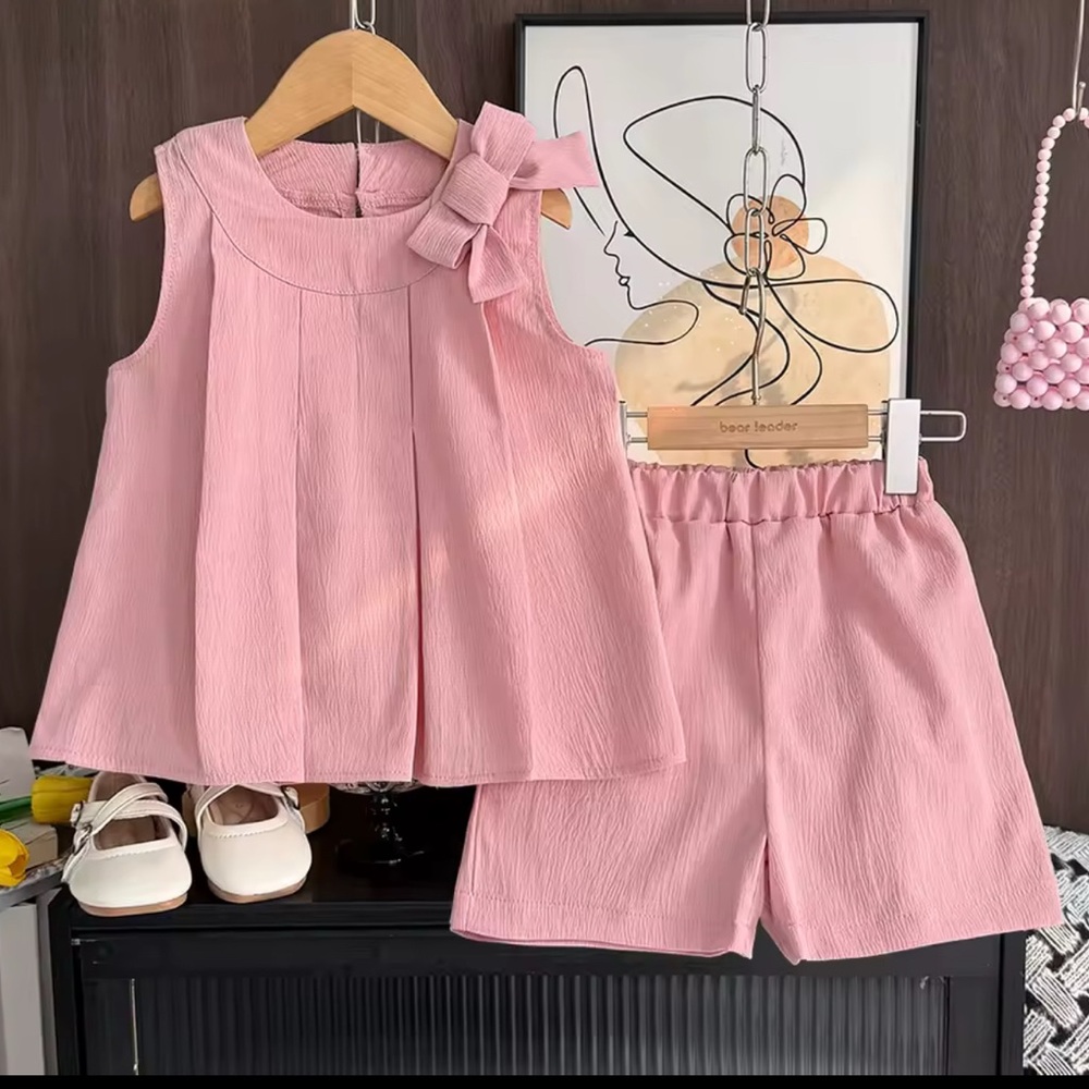 Pink Girls Boutique Outfit